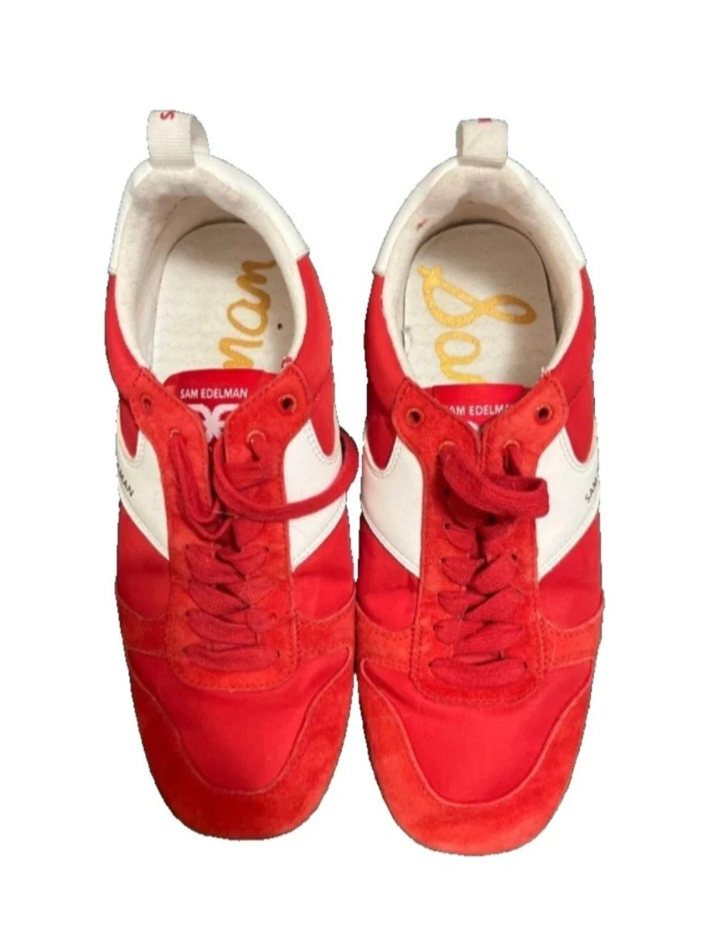 Sam Edelman Zaria Sneakers Size 8 – Fits Like 8.5 read details Brand: